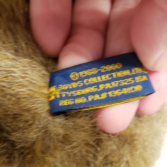 Boyds Bears Plush Brown 12" Tall Long Fully Jointed Posable Vintage - Picture 7 of 8